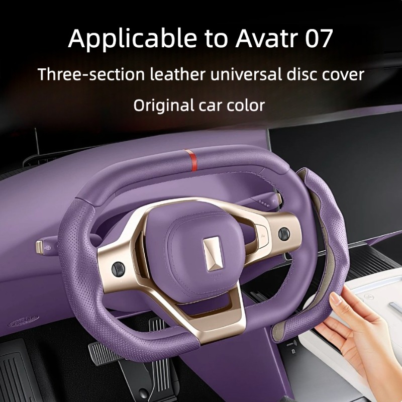 Car Steering Wheel Cover Anti Slip Breathable - Steering Wheel Cover For Avatr 07