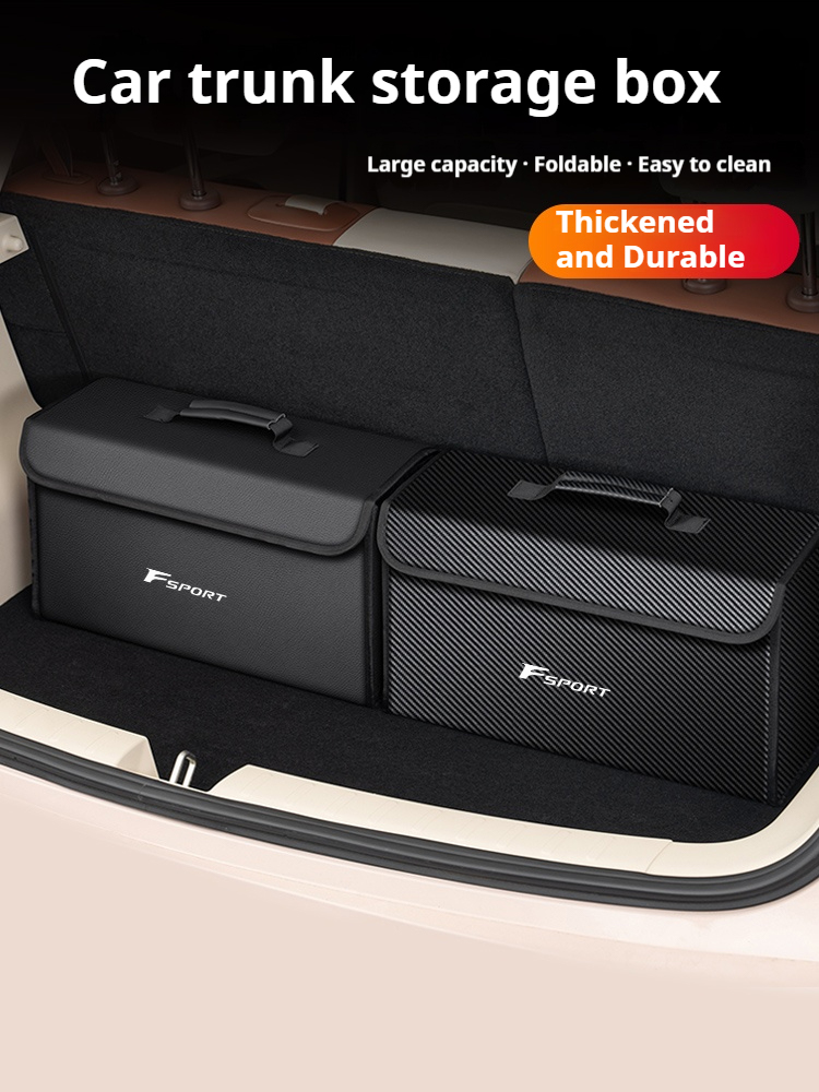 For Lexus F Sport ES RX LS500h - Car Trunk Organizer Foldable Storage Box recension och pris