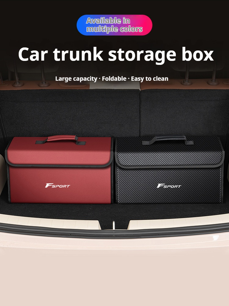 For Lexus F Sport ES RX LS500h - Car Trunk Organizer Foldable Storage Box recension och pris