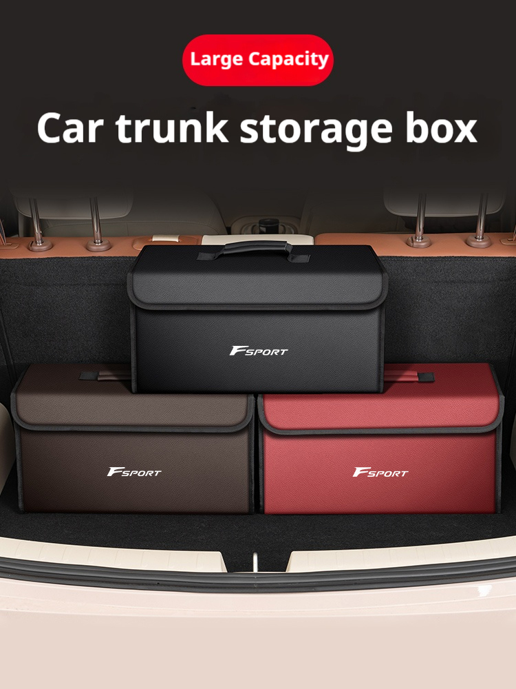 For Lexus F Sport ES RX LS500h - Car Trunk Organizer Foldable Storage Box recension och pris