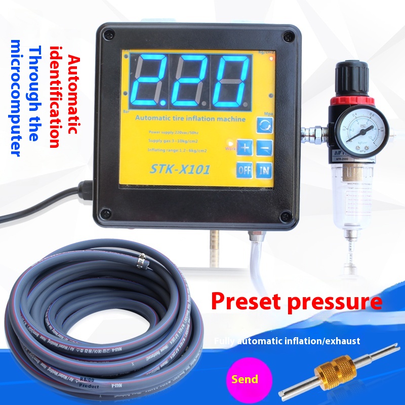 Fully Automatic Car Tire Infla - Car Care recension och pris