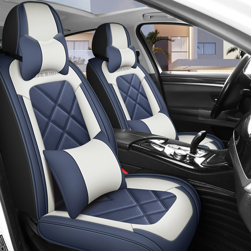 Full Coverage Universal Style  - Leather Car Seat Covers Full Set Universal recension och pris
