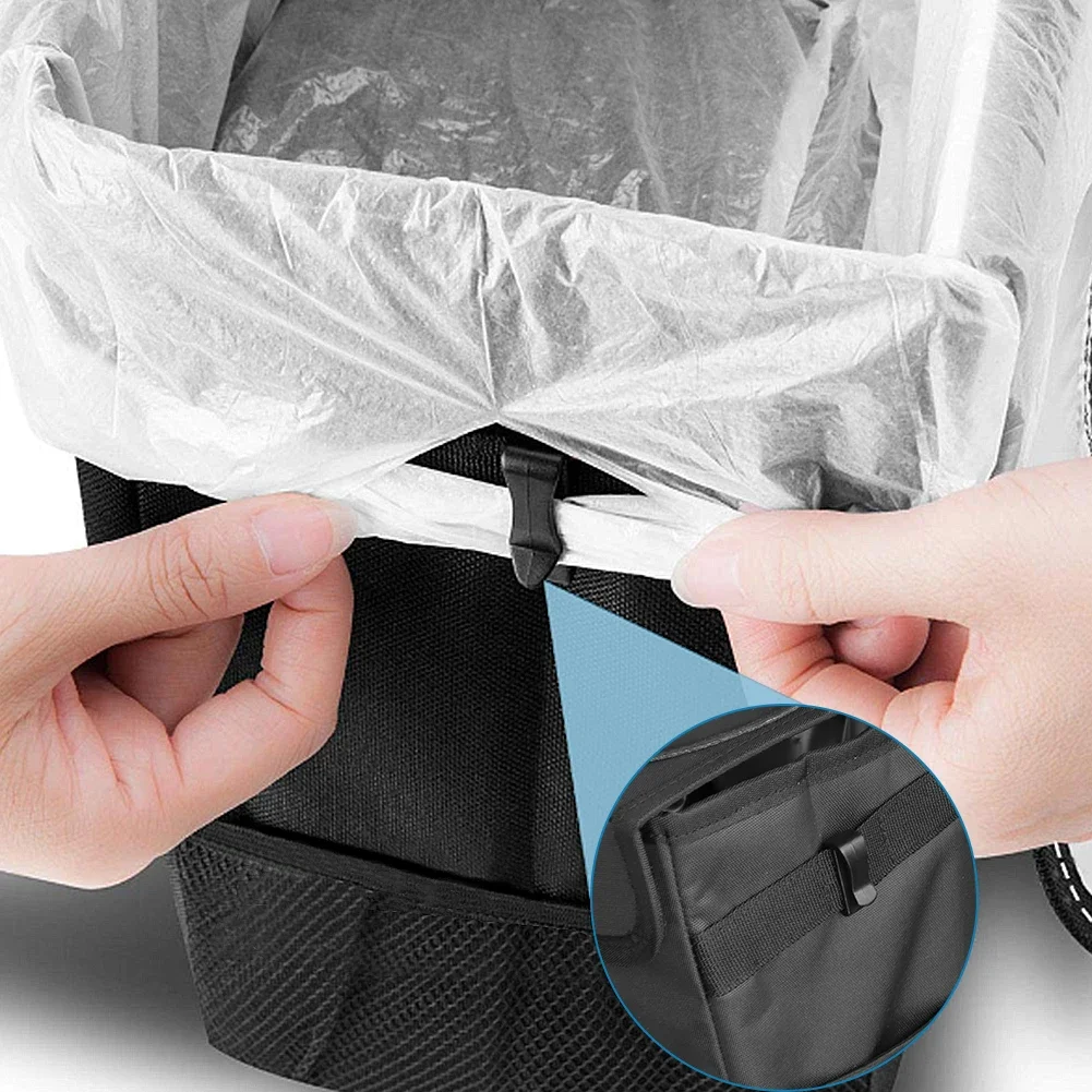 Portable Waterproof Car Trash  - Waterproof Car Trash Can With Lid recension och pris