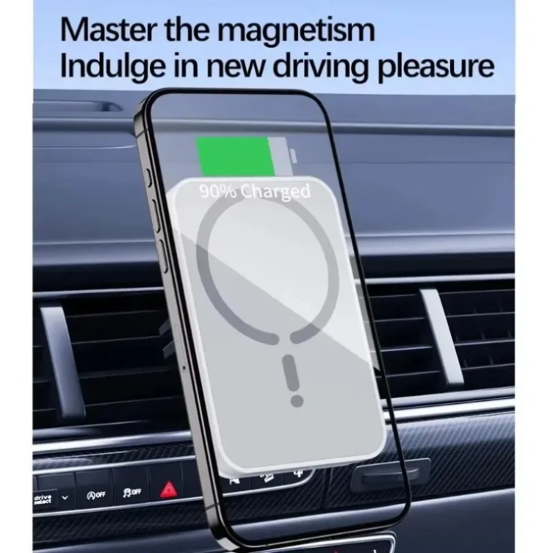 Magnetic Car Wireless Charger  - Wireless Car Charger Mount Fast Charging recension och pris