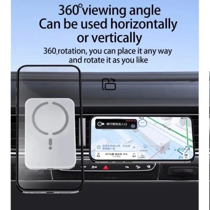 Magnetic Car Wireless Charger  - Wireless Car Charger Mount Fast Charging recension och pris