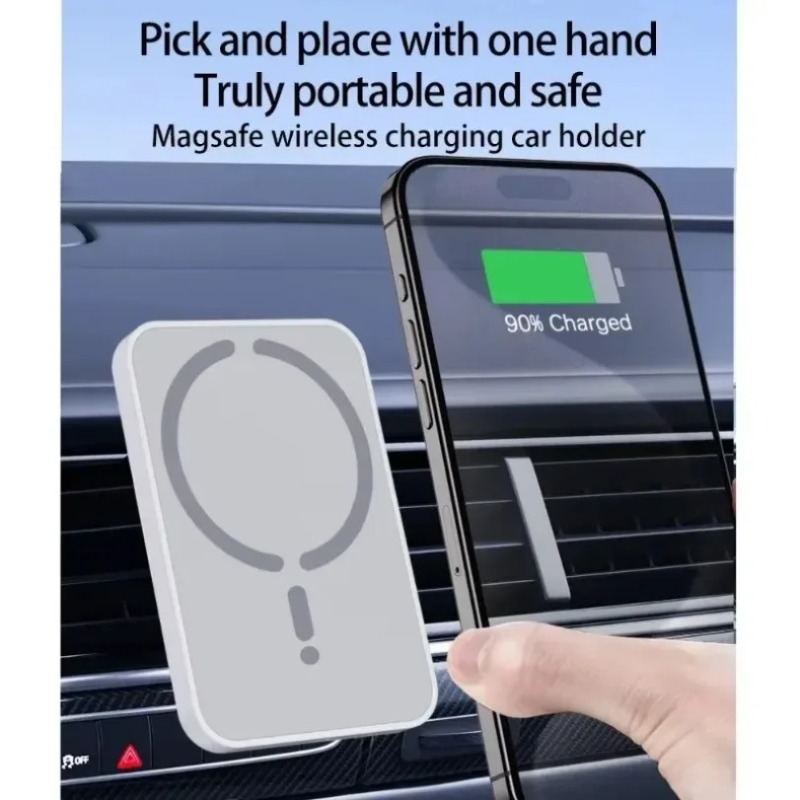 Magnetic Car Wireless Charger  - Wireless Car Charger Mount Fast Charging recension och pris