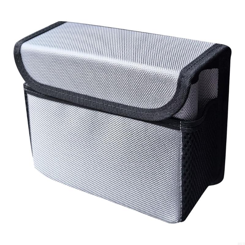 Car Back Storage Bag Trash Can - Waterproof Car Trash Can With Lid recension och pris