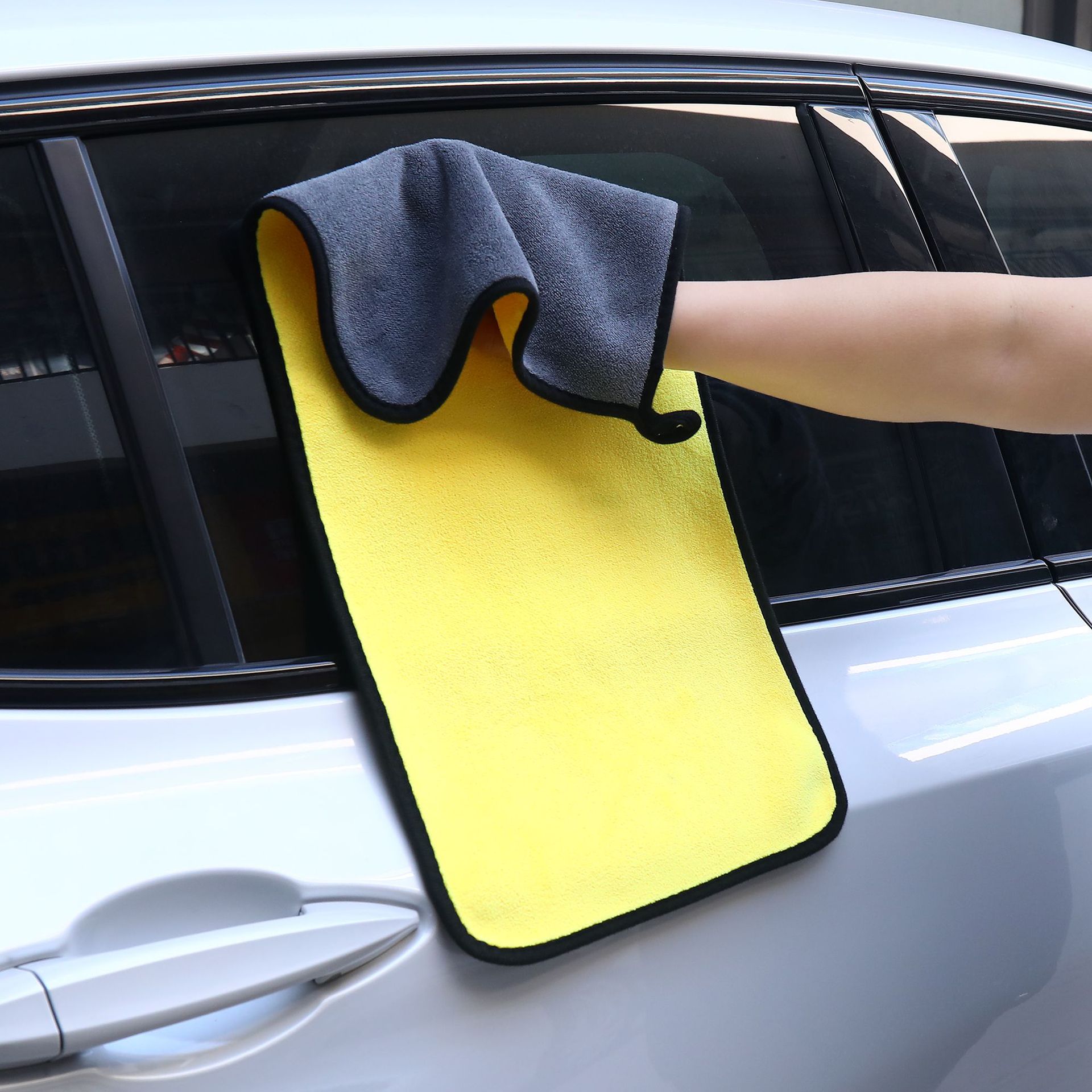 Car Cleaning Towel Microfiber  - Microfiber Car Drying Towel Super Absorbent recension och pris
