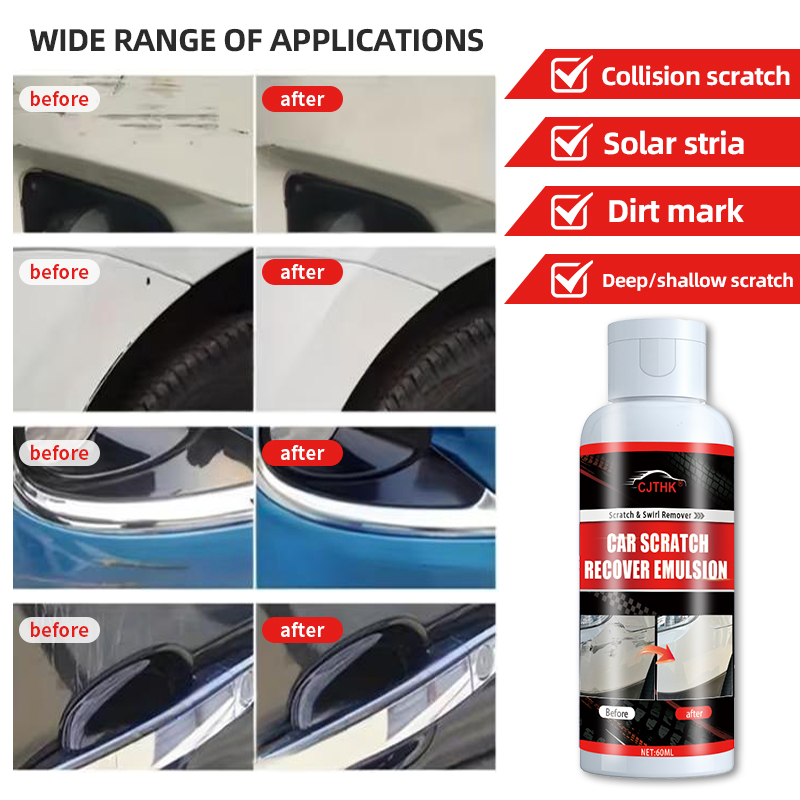 Car Scratch Remover Paint Care - Car Scratch Repair Polishing Wax Paste recension och pris