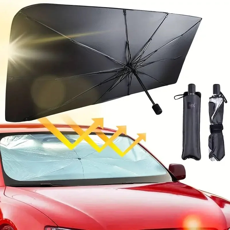 Car Windshield Sunshade Umbrel - Car Sunshade Windshield Umbrella Foldable recension och pris