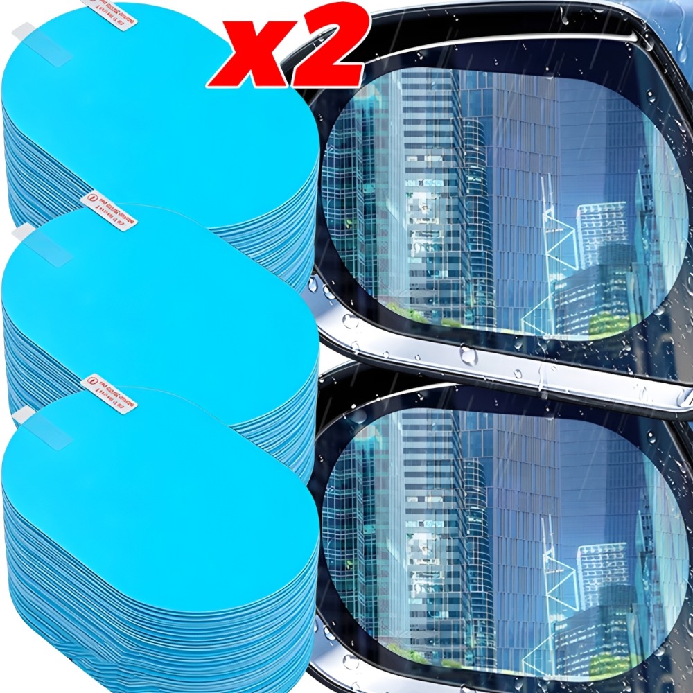 2/1pcs Universal Anti-Fog Anti - Anti Glare Car Rearview Mirror Film recension och pris
