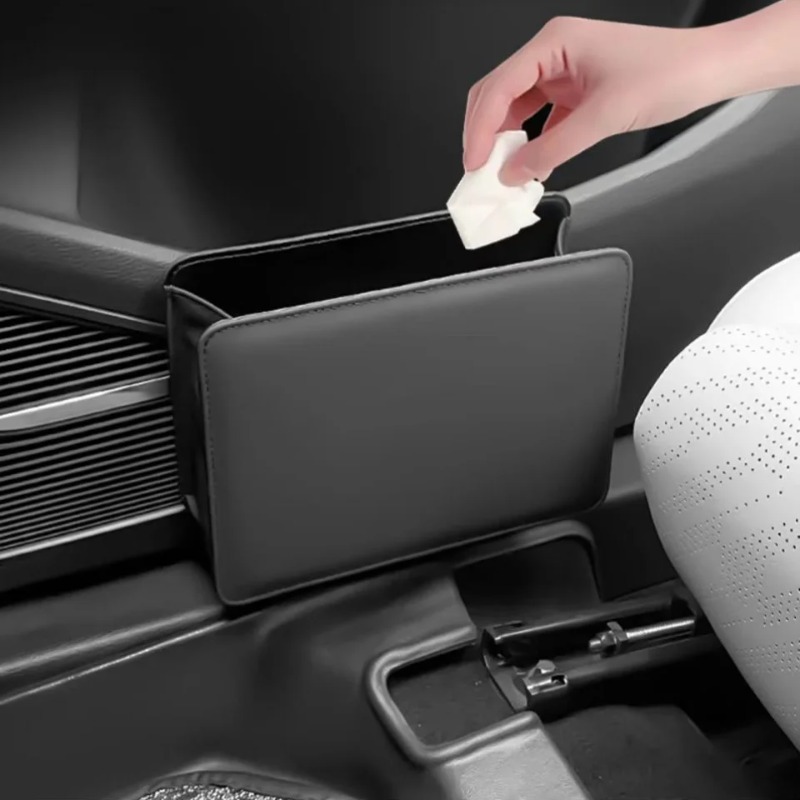 Car Trash Can Door Storage Box - Waterproof Car Trash Can With Lid recension och pris
