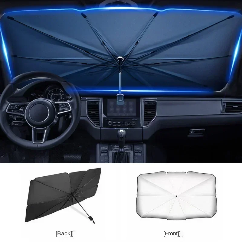 Foldable Car Windshield Sunsha - Car Sunshade Windshield Umbrella Foldable recension och pris