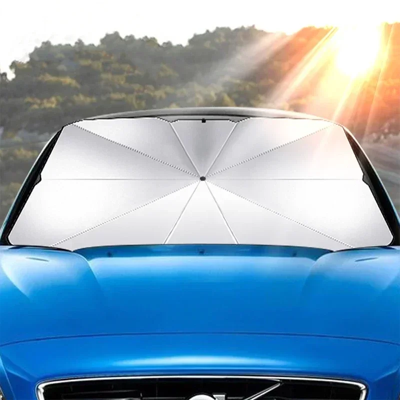 Foldable Car Windshield Sunsha - Car Sunshade Windshield Umbrella Foldable recension och pris