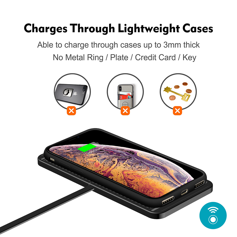 Car Wireless Charger Mat Silic - Wireless Car Charger Mount Fast Charging recension och pris