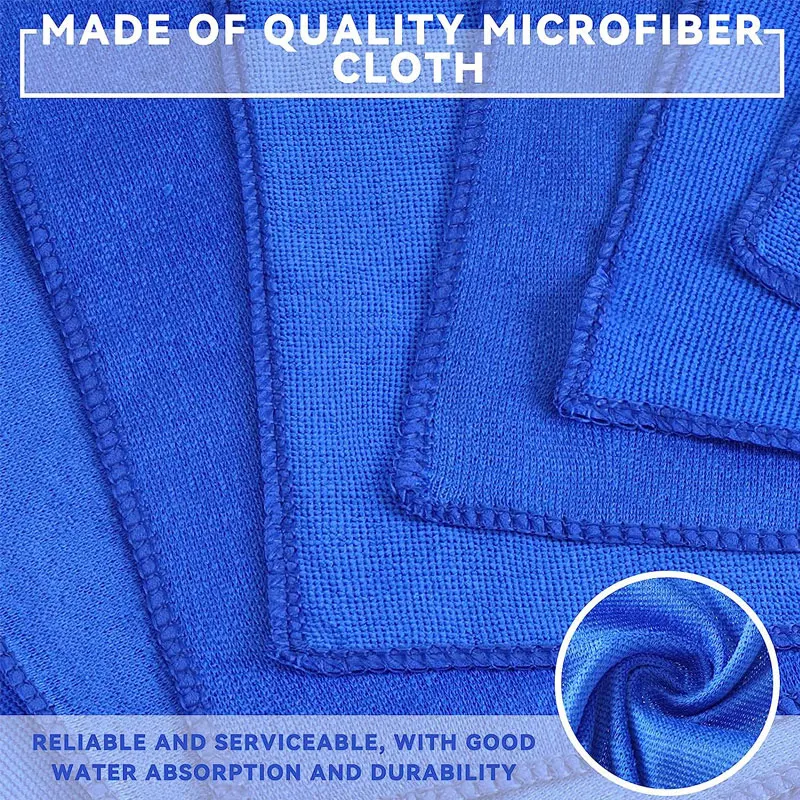 10/200PCS Microfiber Car Clean - Microfiber Car Drying Towel Super Absorbent recension och pris