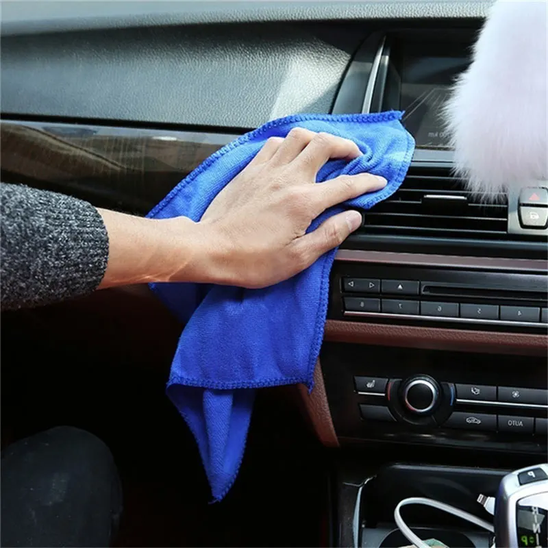 10/200PCS Microfiber Car Clean - Microfiber Car Drying Towel Super Absorbent recension och pris
