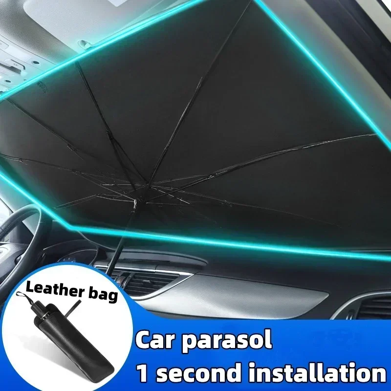 Car Sunshade Windshield Umbrel - Car Sunshade Windshield Umbrella Foldable recension och pris
