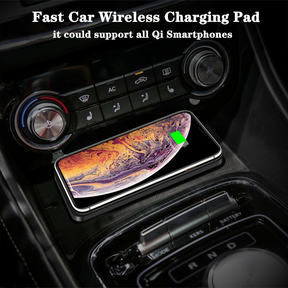 Car Wireless Charger Silicone  - Wireless Car Charger Mount Fast Charging recension och pris