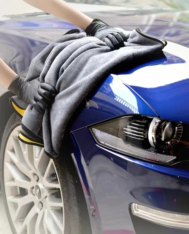 Microfiber Cleaning Towel Supe - Microfiber Car Drying Towel Super Absorbent recension och pris