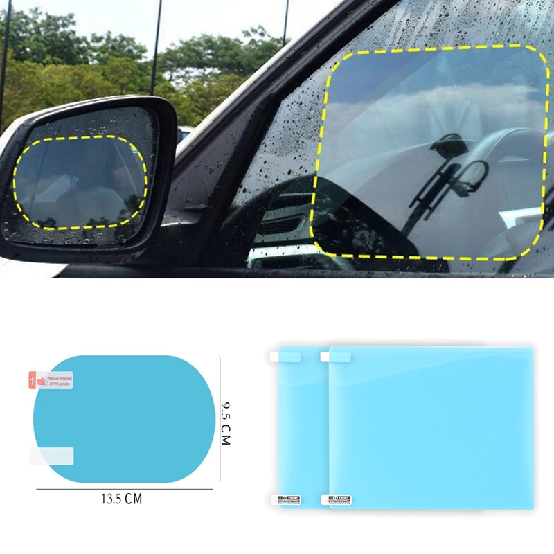 4Pcs Anti Fog Glare Rainproof  - Anti Glare Car Rearview Mirror Film recension och pris
