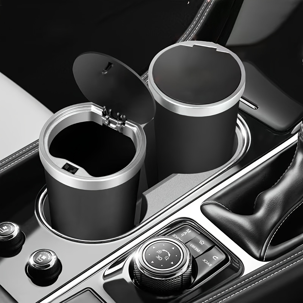 Compact Leakproof Mini Car Tra - Waterproof Car Trash Can With Lid recension och pris