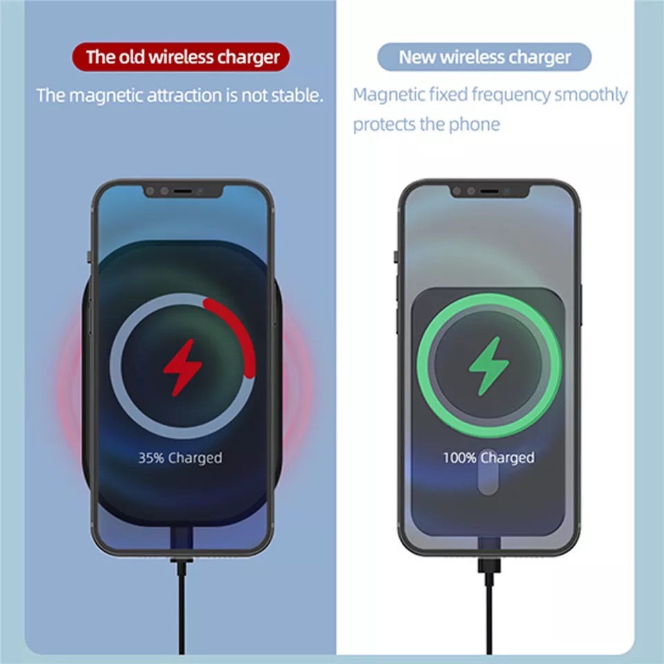 Wireless Charger Magnetic Car  - Wireless Car Charger Mount Fast Charging recension och pris