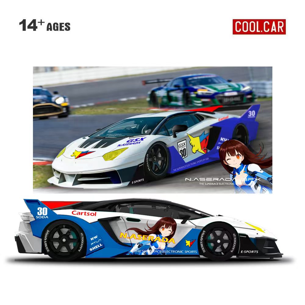 Cool Car 1:64 GTEVO Superrace  - Car Electronics recension och pris