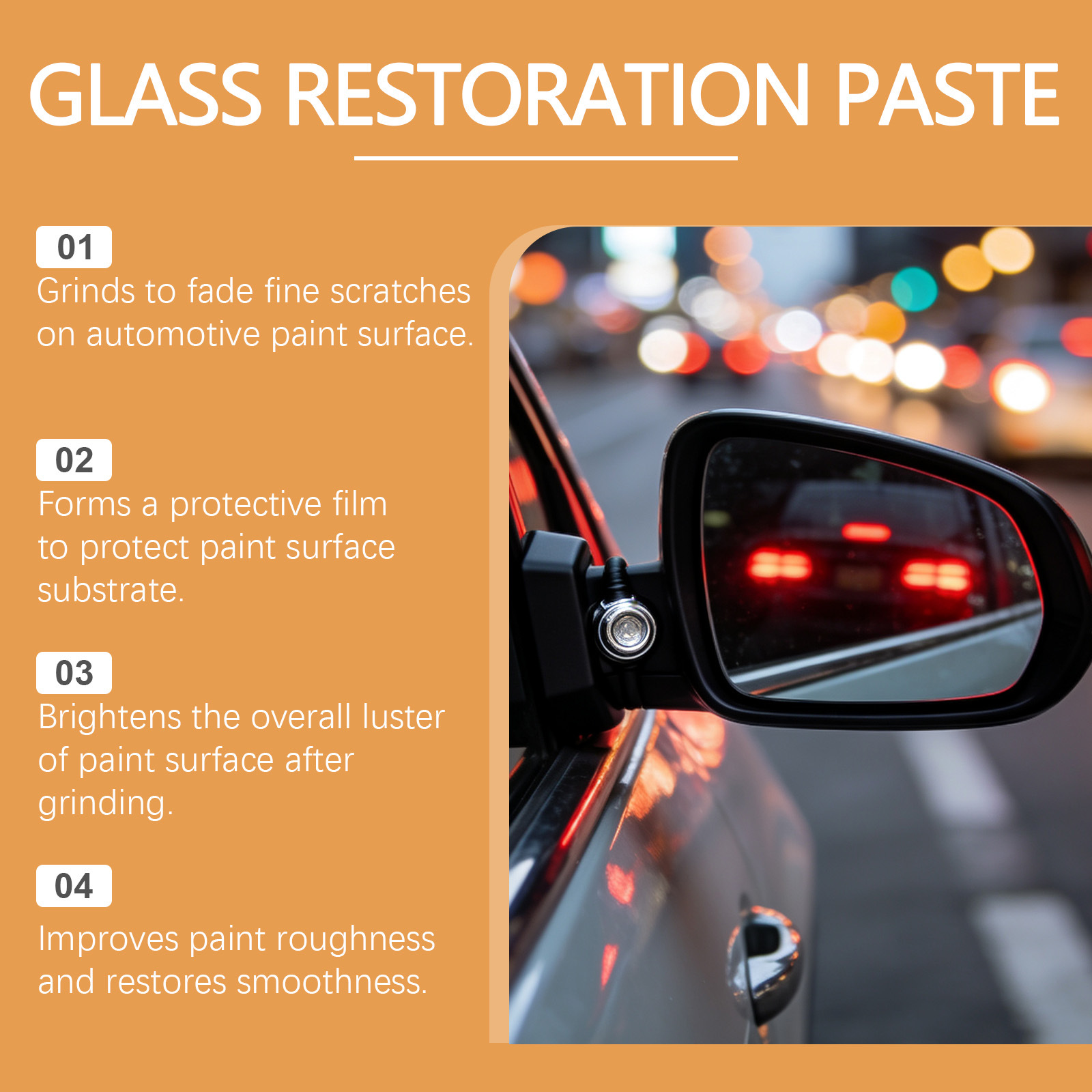 Car Glass Polishing Wax Scratc - Car Scratch Repair Polishing Wax Paste recension och pris