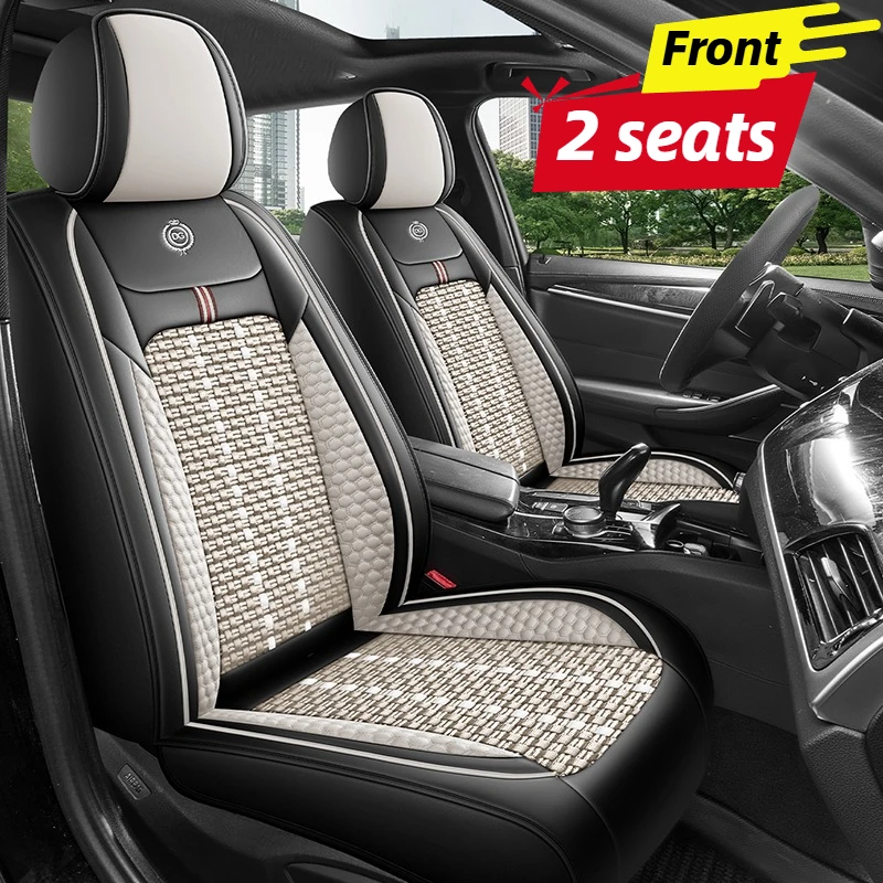 Car Seat Covers Front 2 Seats, - Leather Car Seat Covers Full Set Universal recension och pris