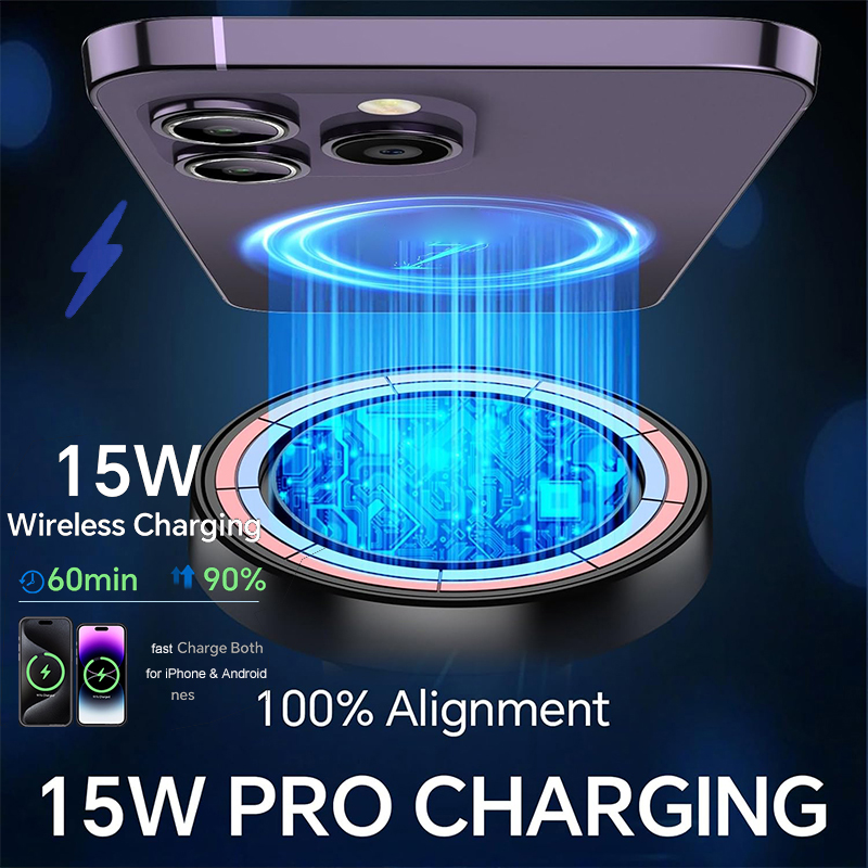 UYUXIO 15W Fast Charging Winds - Wireless Car Charger Mount Fast Charging recension och pris