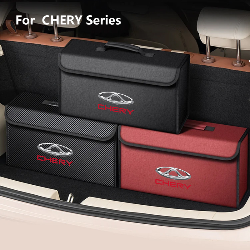 Car Leather Trunk Storage Box  - Car Trunk Organizer Foldable Storage Box recension och pris