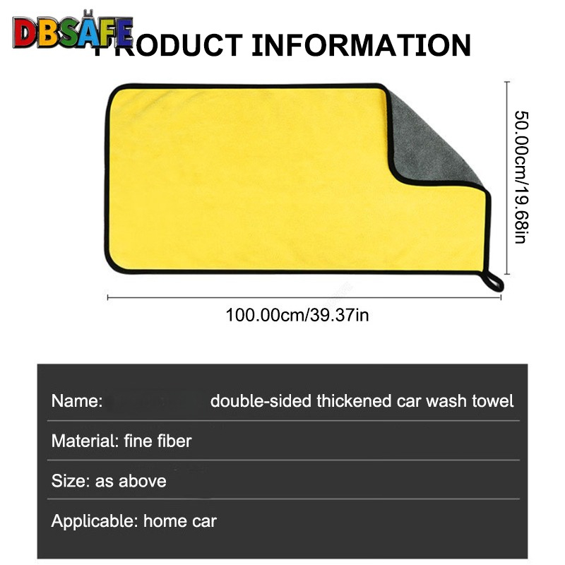 Car Wash Towel High-end Microf - Microfiber Car Drying Towel Super Absorbent recension och pris