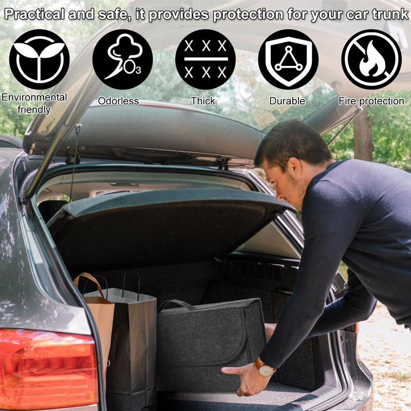 Car Trunk Organizer Stowing Ti - Car Trunk Organizer Foldable Storage Box recension och pris