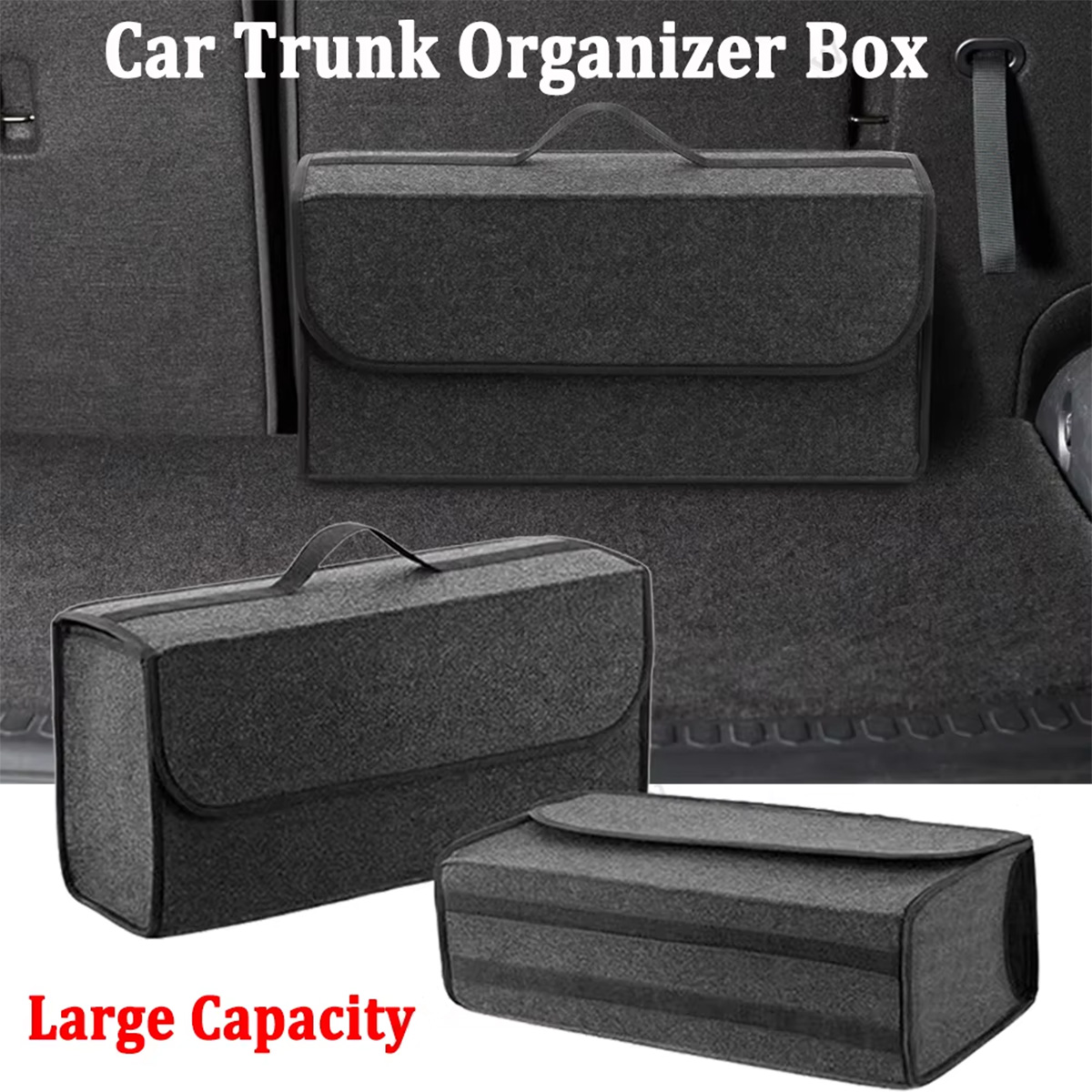 Car Trunk Organizer Stowing Ti - Car Trunk Organizer Foldable Storage Box recension och pris