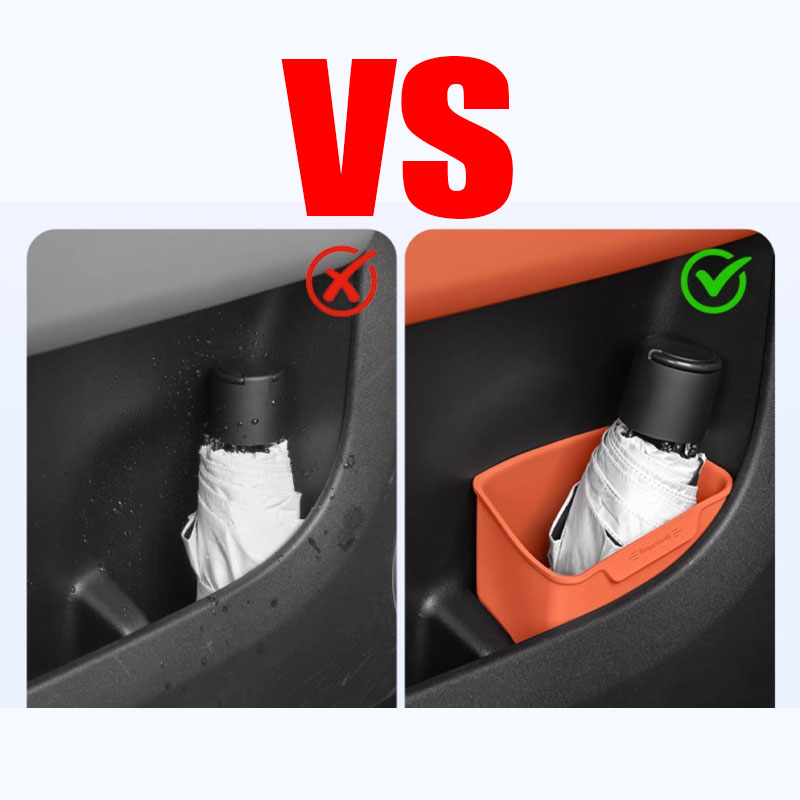 Universal Car Door Trash Can M - Waterproof Car Trash Can With Lid recension och pris