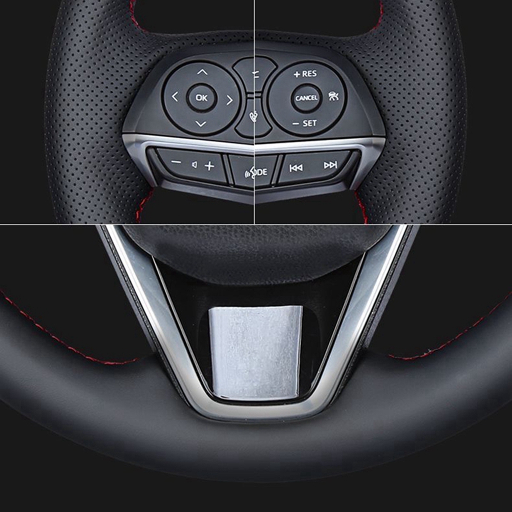 Custom Car Steering Wheel Cove - Car Steering Wheel Cover Anti Slip Breathable recension och pris