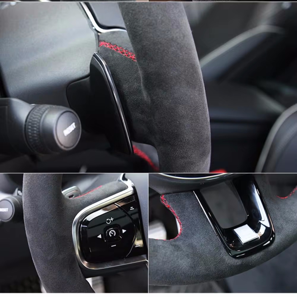 Custom Car Steering Wheel Cove - Car Steering Wheel Cover Anti Slip Breathable recension och pris