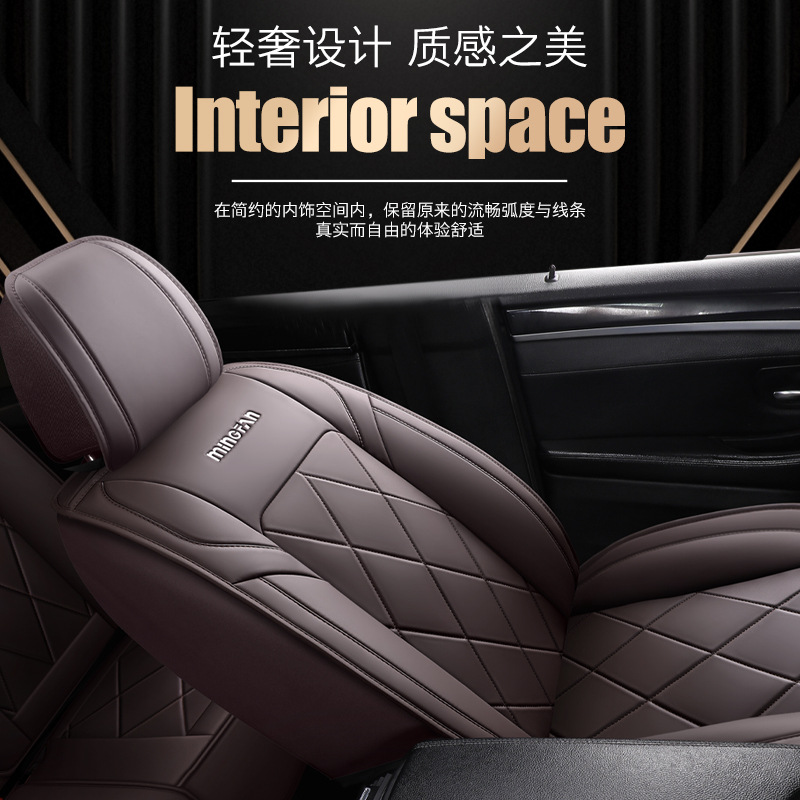 Universal Comfortable Full Lea - Leather Car Seat Covers Full Set Universal recension och pris