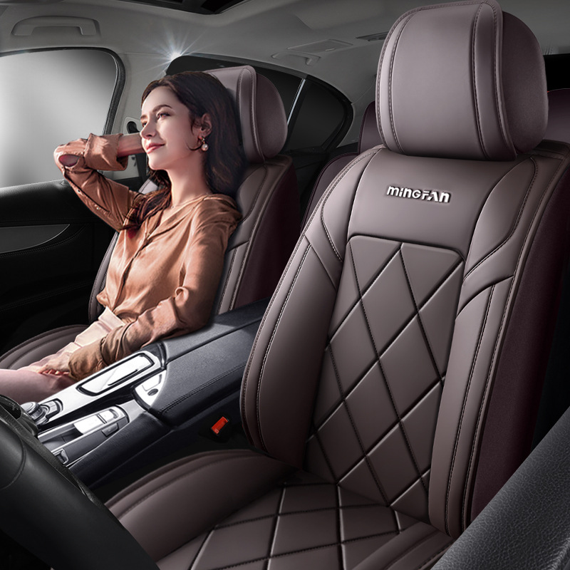 Universal Comfortable Full Lea - Leather Car Seat Covers Full Set Universal recension och pris