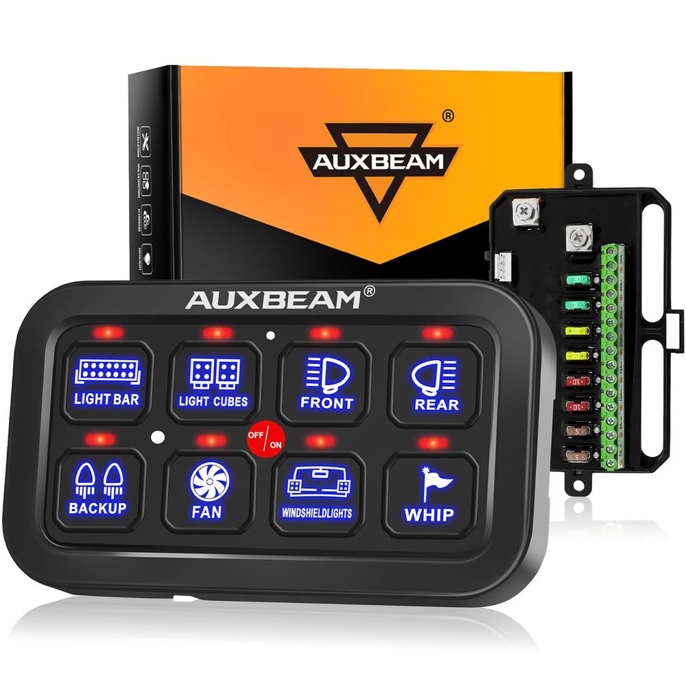 8 Gang Switch Panel BA80 Autom - Car Electronics recension och pris