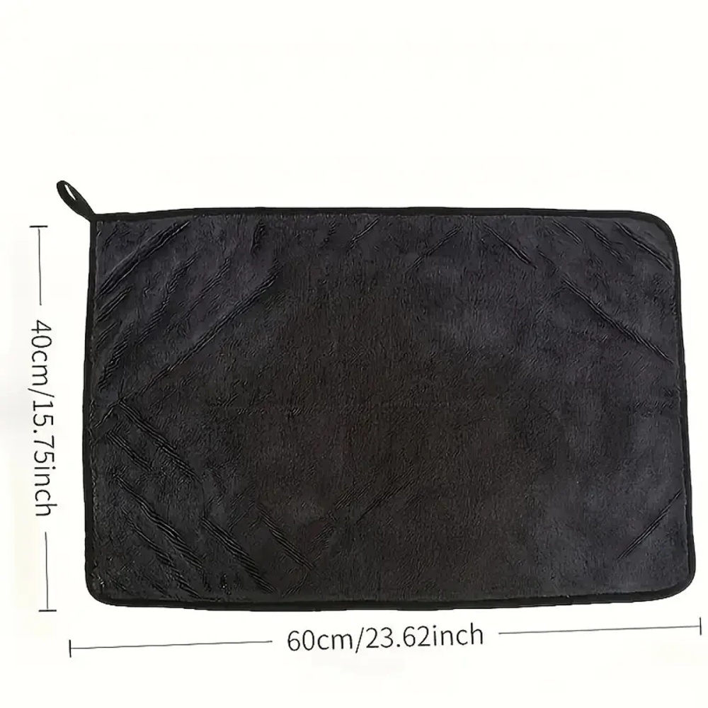Oversized Dark Gray Car Microf - Microfiber Car Drying Towel Super Absorbent recension och pris