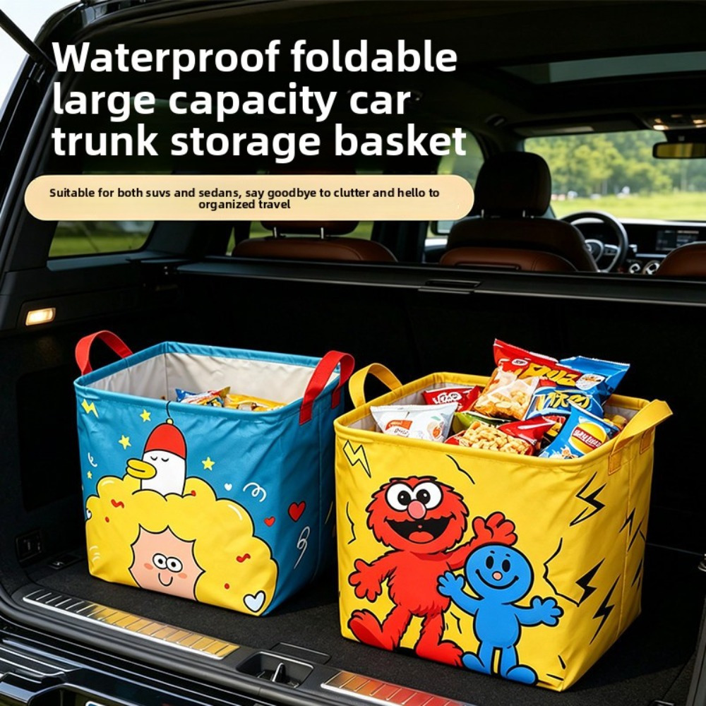1pc Foldable Car Trunk Storage - Car Trunk Organizer Foldable Storage Box recension och pris