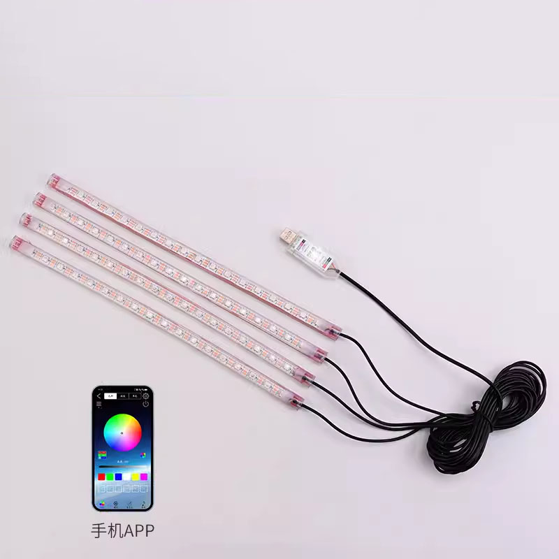 Neon LED Car Interior Ambient  - Led Ambient Interior Car Lights App Control recension och pris
