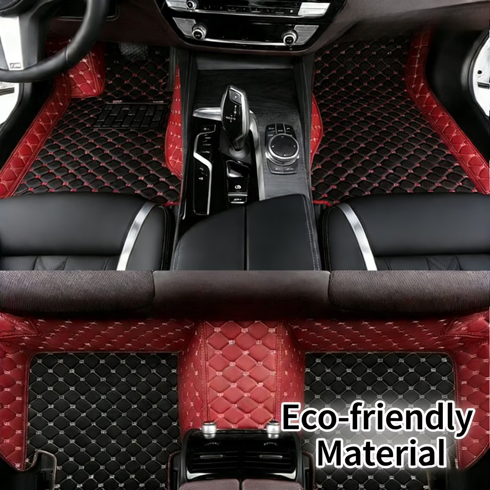 Leather Car Floor Mats For Jee - Car Floor Mats Universal Waterproof Leather recension och pris
