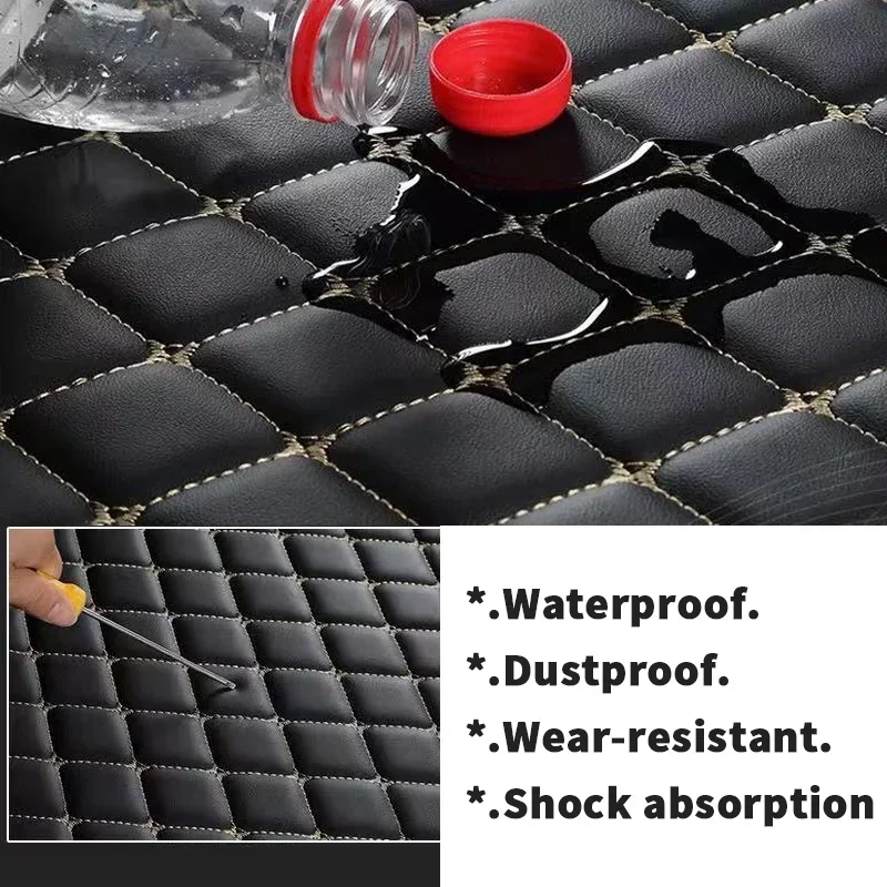 Leather Car Floor Mats For Jee - Car Floor Mats Universal Waterproof Leather recension och pris