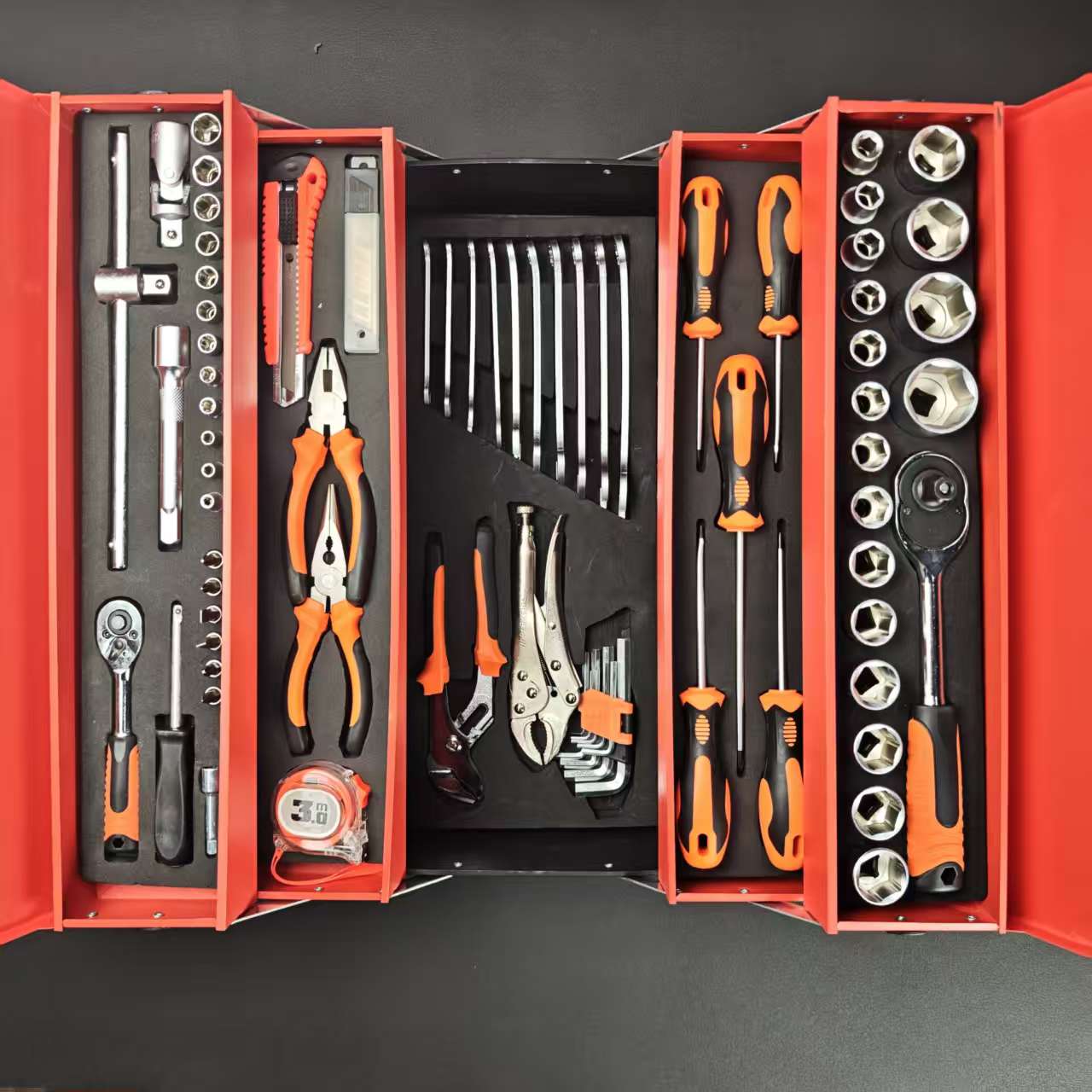 85-Piece Hand Carbon Steel OEM - Auto Repair Tools recension och pris