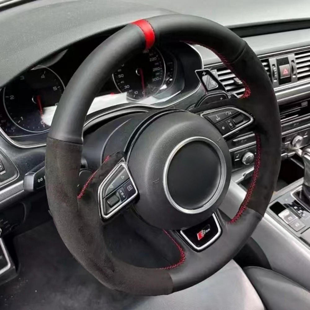 Braid Car Steering Wheel Cover - Car Steering Wheel Cover Anti Slip Breathable recension och pris