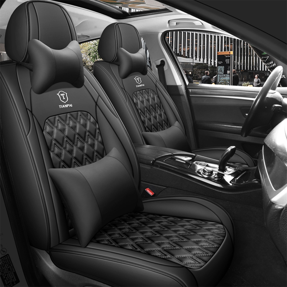 Leather Full Set Car Seat Cove - Leather Car Seat Covers Full Set Universal recension och pris
