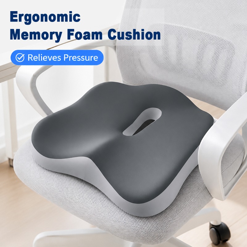 1 Pcs Ergonomic Memory Foam Se - Memory Foam Car Neck Pillow Lumbar Support recension och pris